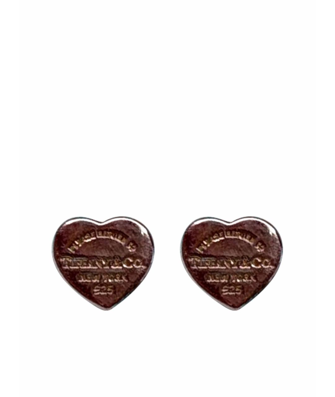 TIFFANY&CO Серебряные серебряные серьги, фото 1