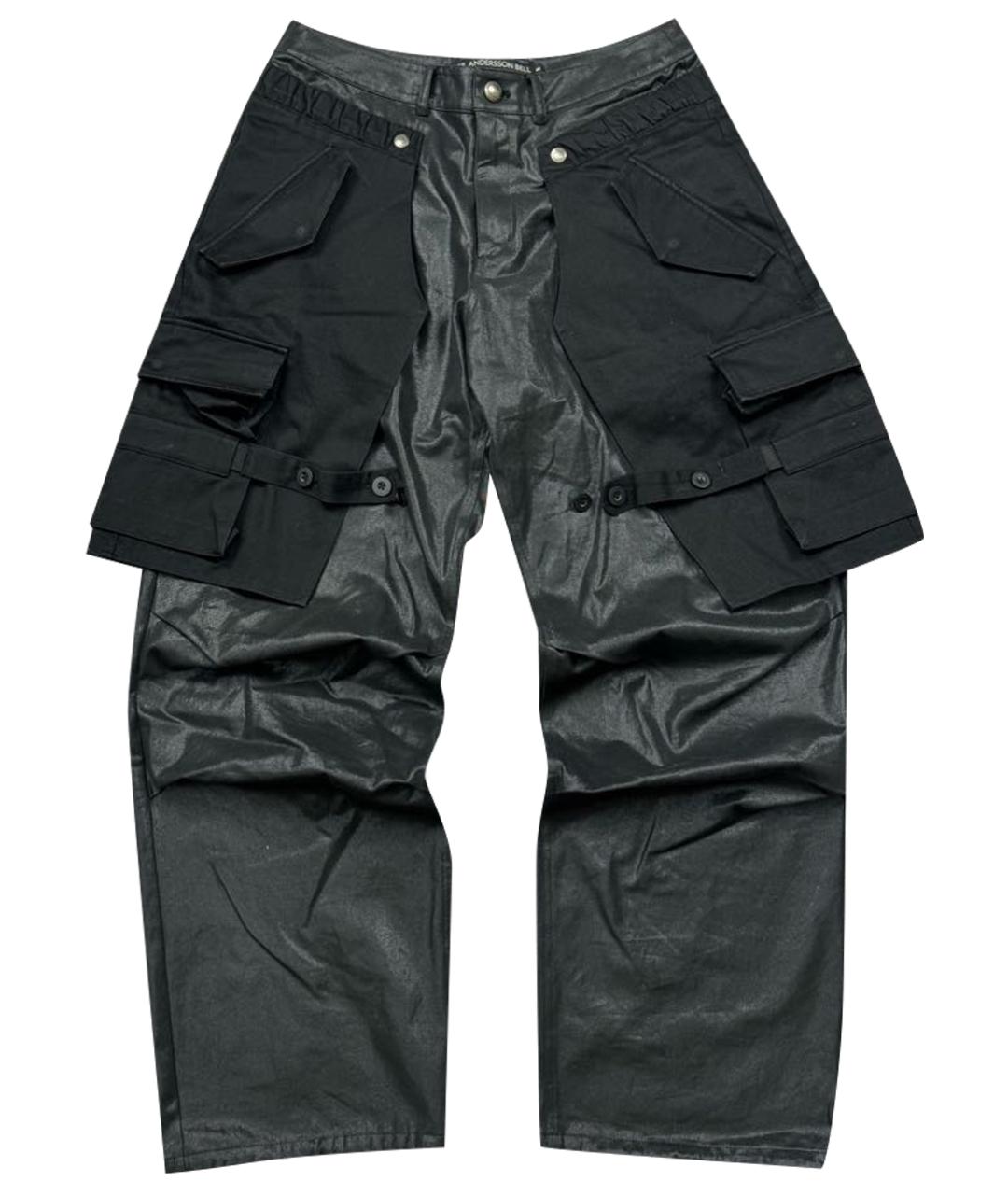 ANDERSSON BELL Черные повседневные брюки, фото 1