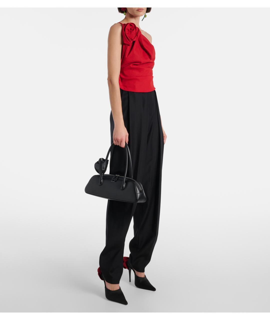 MAGDA BUTRYM Красная льняная майка, фото 5