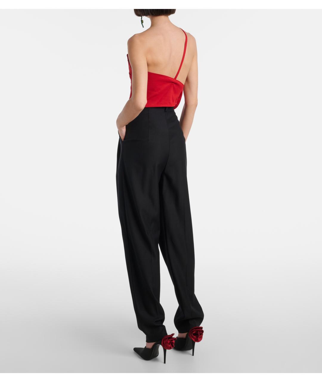 MAGDA BUTRYM Красная льняная майка, фото 6