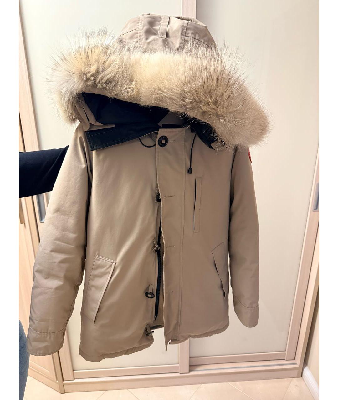 CANADA GOOSE Бежевая парка, фото 4