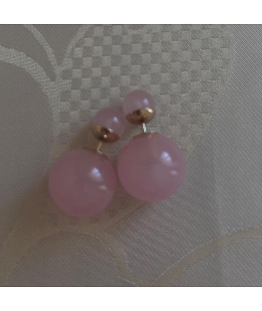 CHRISTIAN DIOR Розовые серьги, фото 5