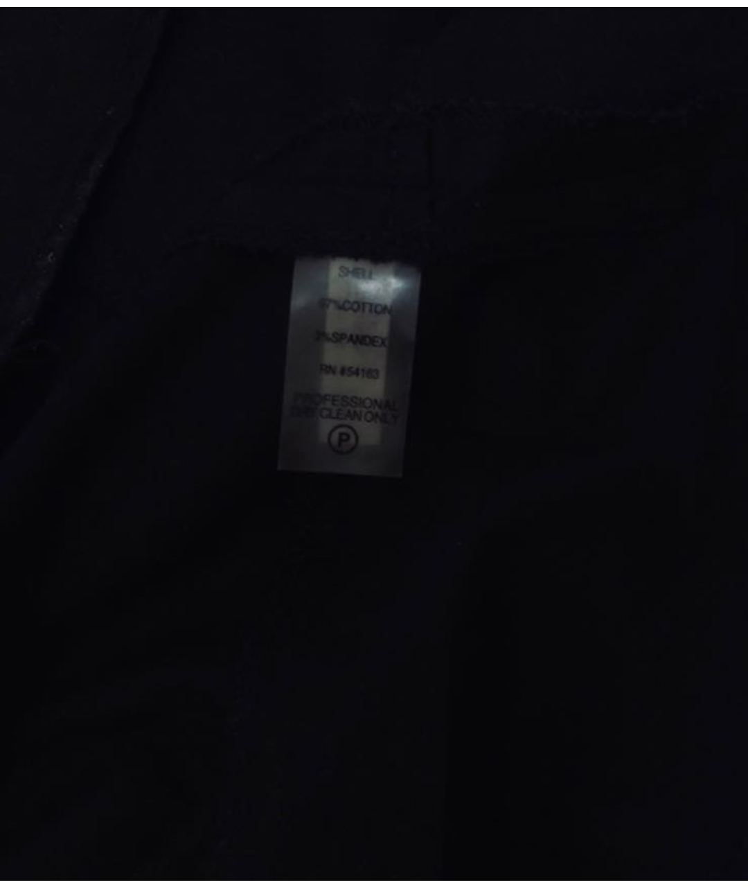CALVIN KLEIN Черное хлопко-эластановое повседневное платье, фото 5