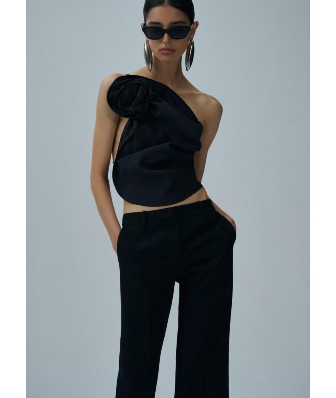 MAGDA BUTRYM Черная блузы, фото 2