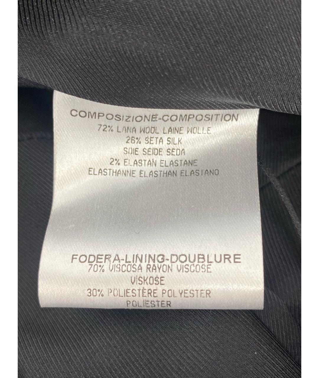 GUCCI Черное шерстяное коктейльное платье, фото 8