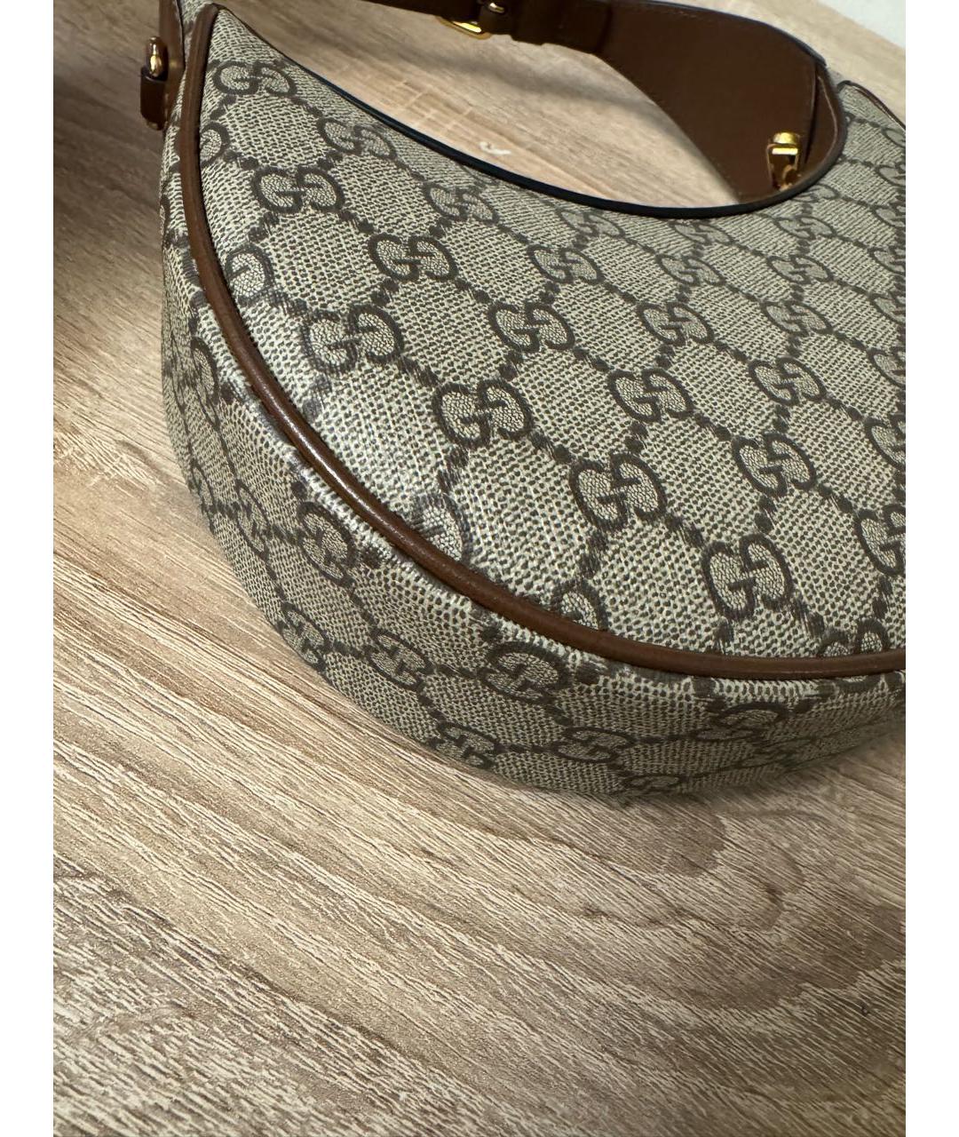 GUCCI Бежевая сумка через плечо, фото 5