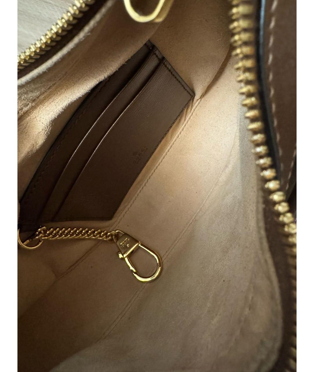 GUCCI Бежевая сумка через плечо, фото 7