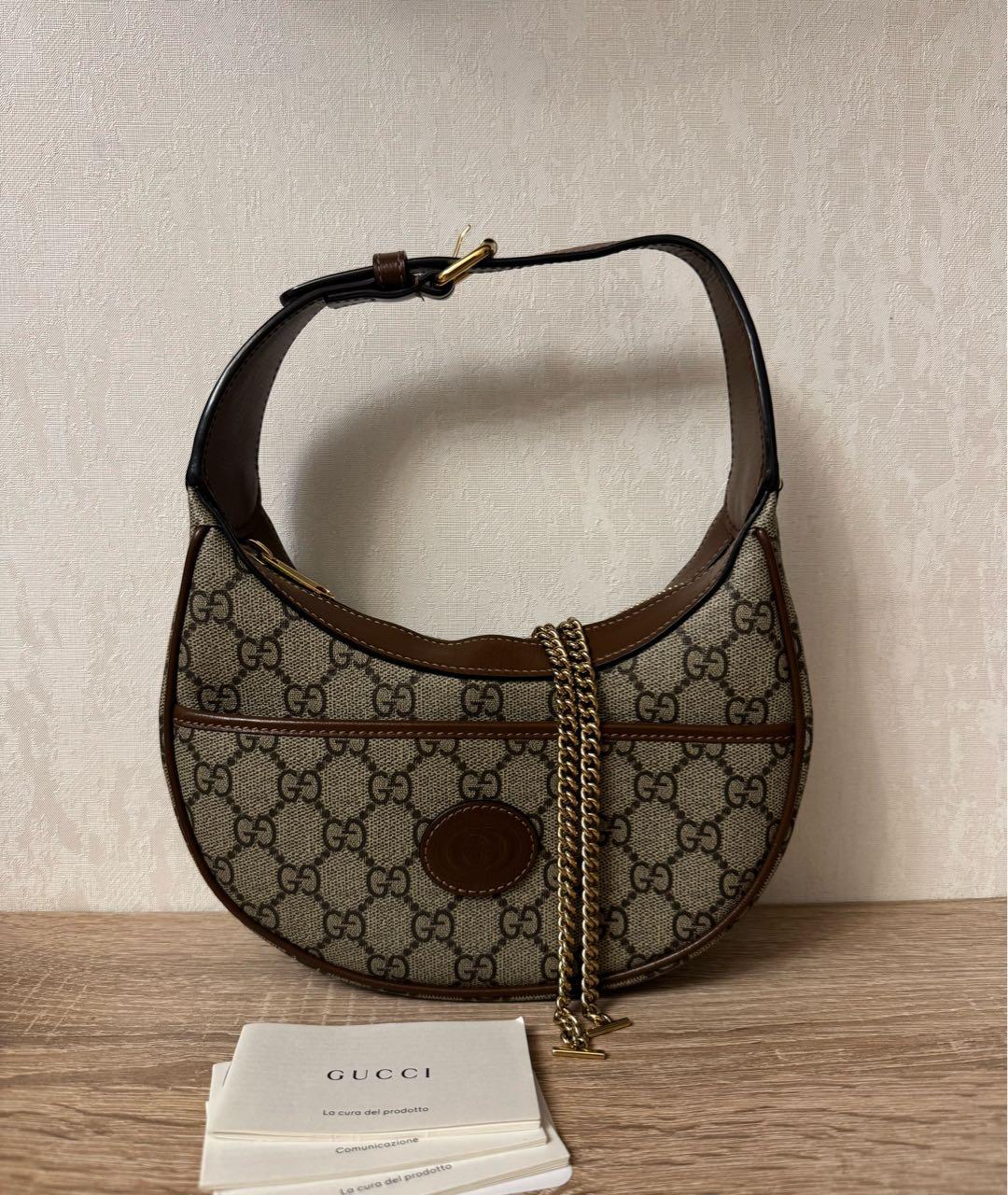 GUCCI Бежевая сумка через плечо, фото 9