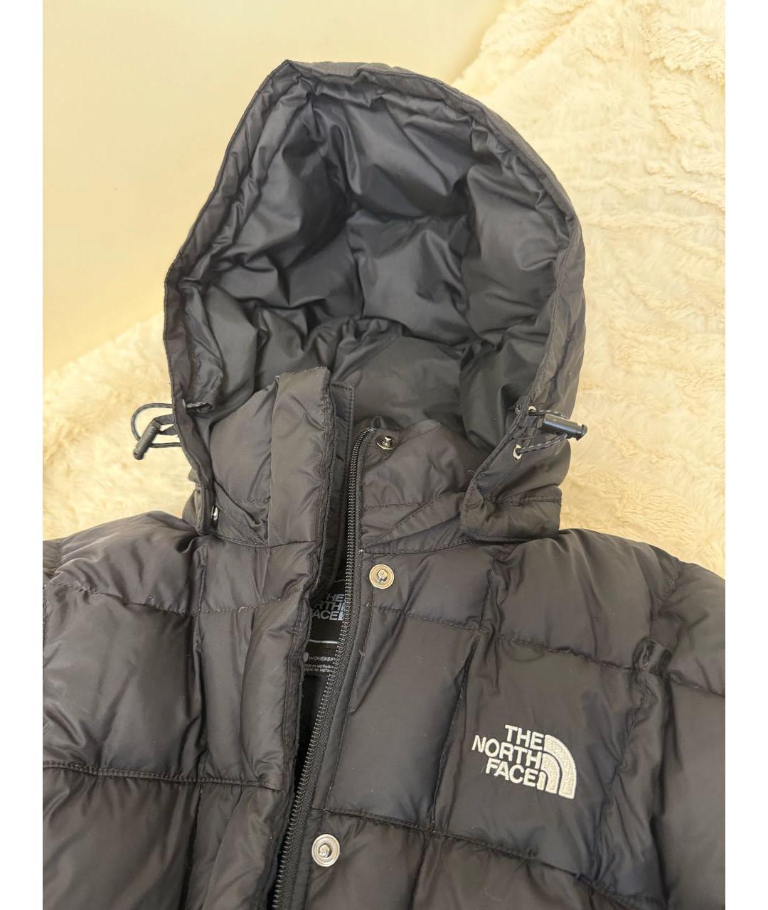 THE NORTH FACE Черный меховой пуховик, фото 7