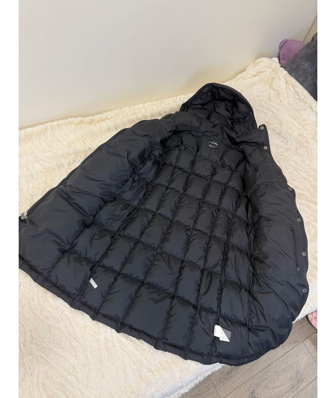 THE NORTH FACE Черный меховой пуховик, фото 3