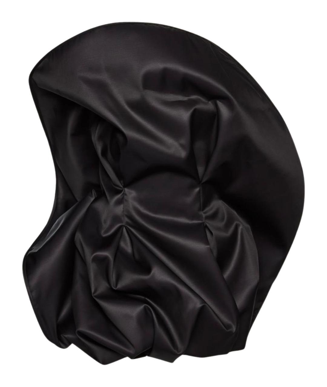 MAGDA BUTRYM Черное шерстяное вечернее платье, фото 1