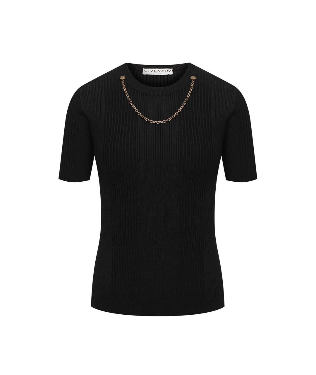 GIVENCHY Черный хлопковый джемпер / свитер, фото 5