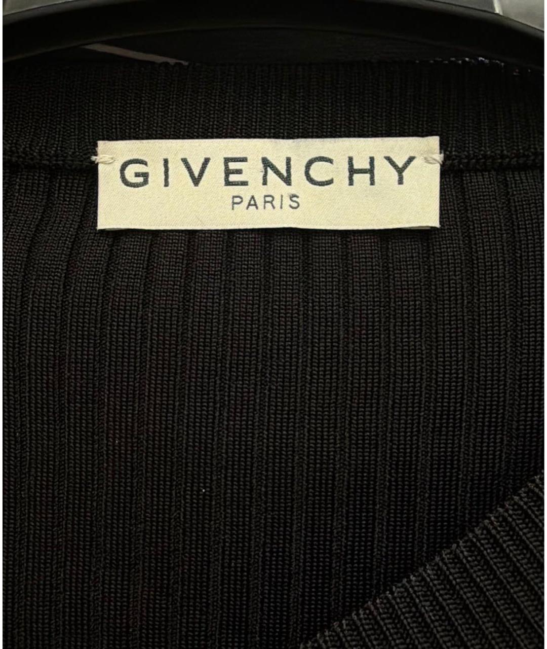 GIVENCHY Черный хлопковый джемпер / свитер, фото 3