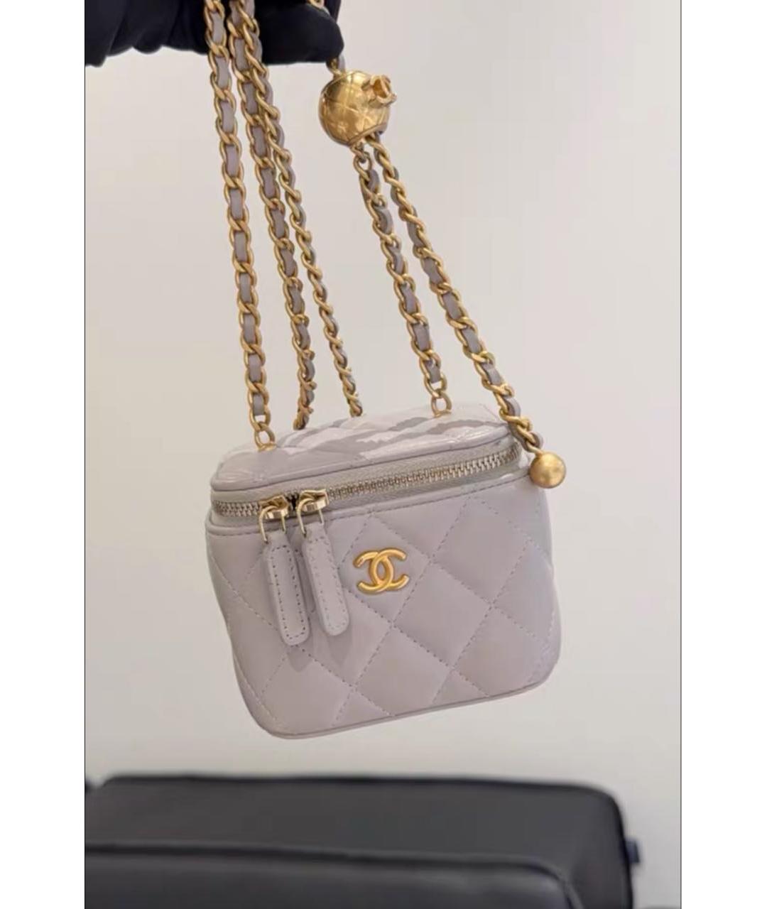 CHANEL Кожаная сумка через плечо, фото 3