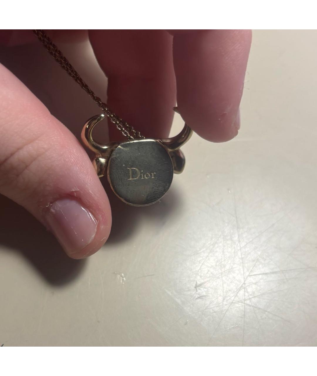 CHRISTIAN DIOR Серебряная подвеска, фото 3
