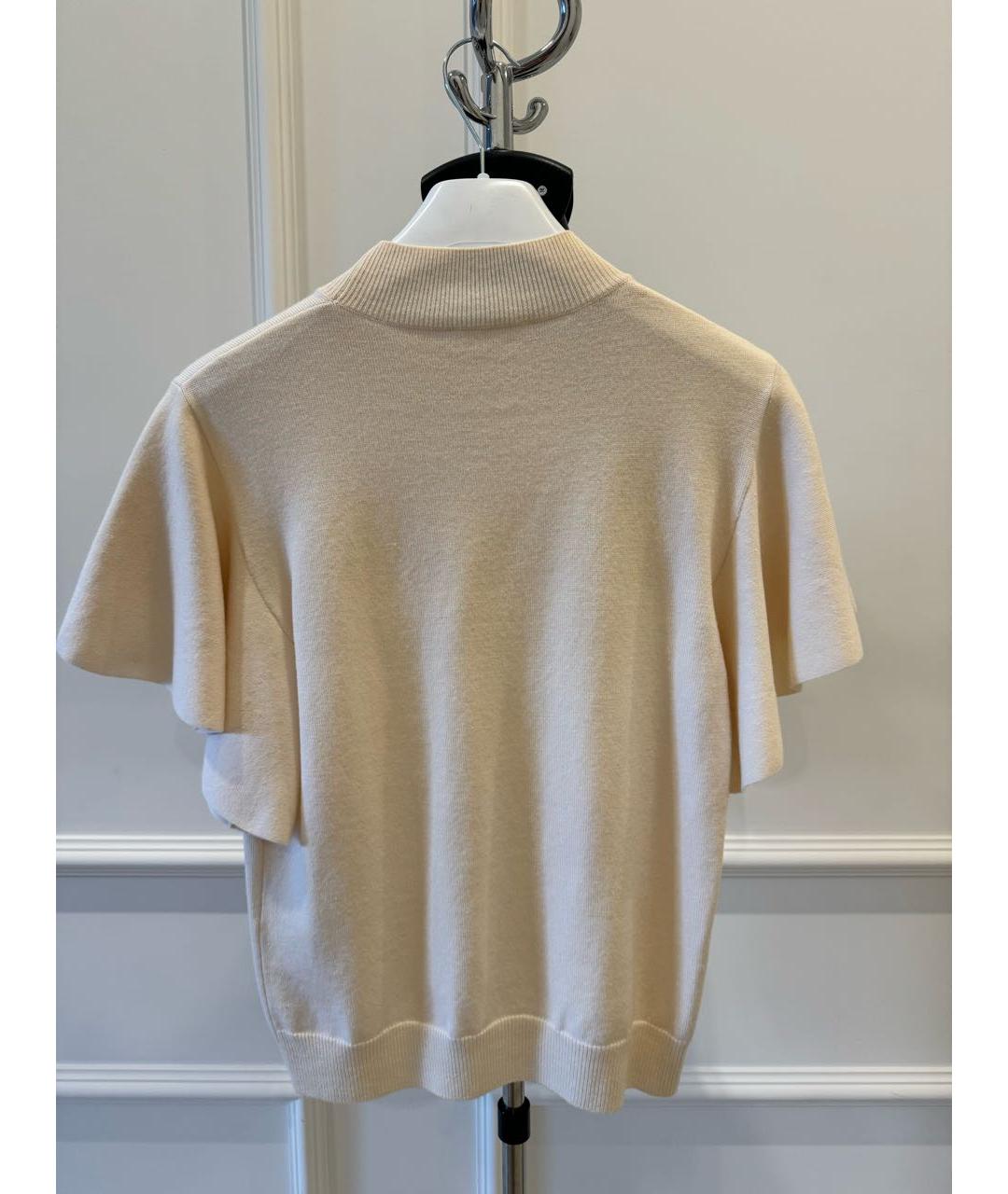 CHLOE Белый шерстяной джемпер / свитер, фото 3