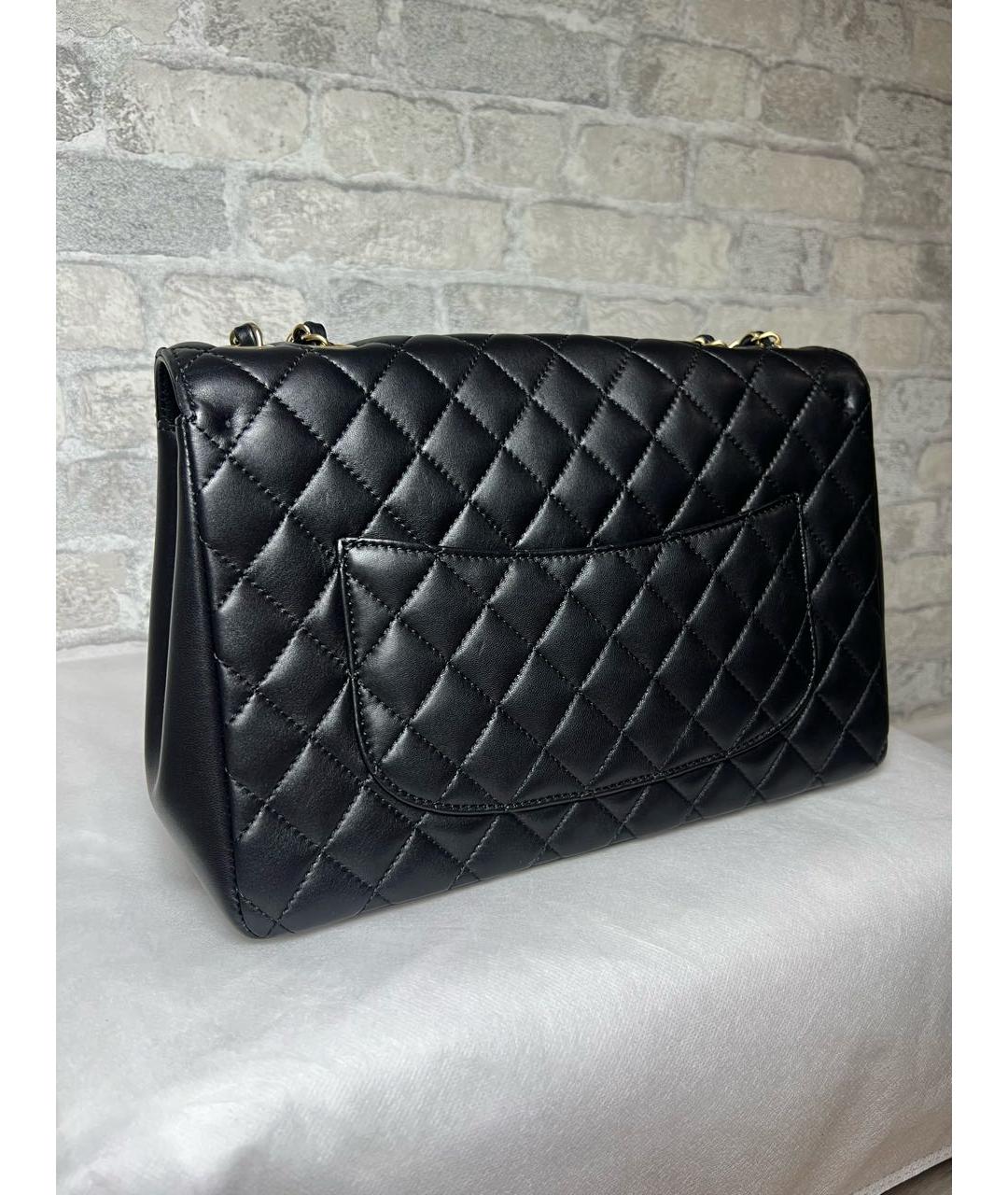 CHANEL Черная сумка через плечо, фото 5