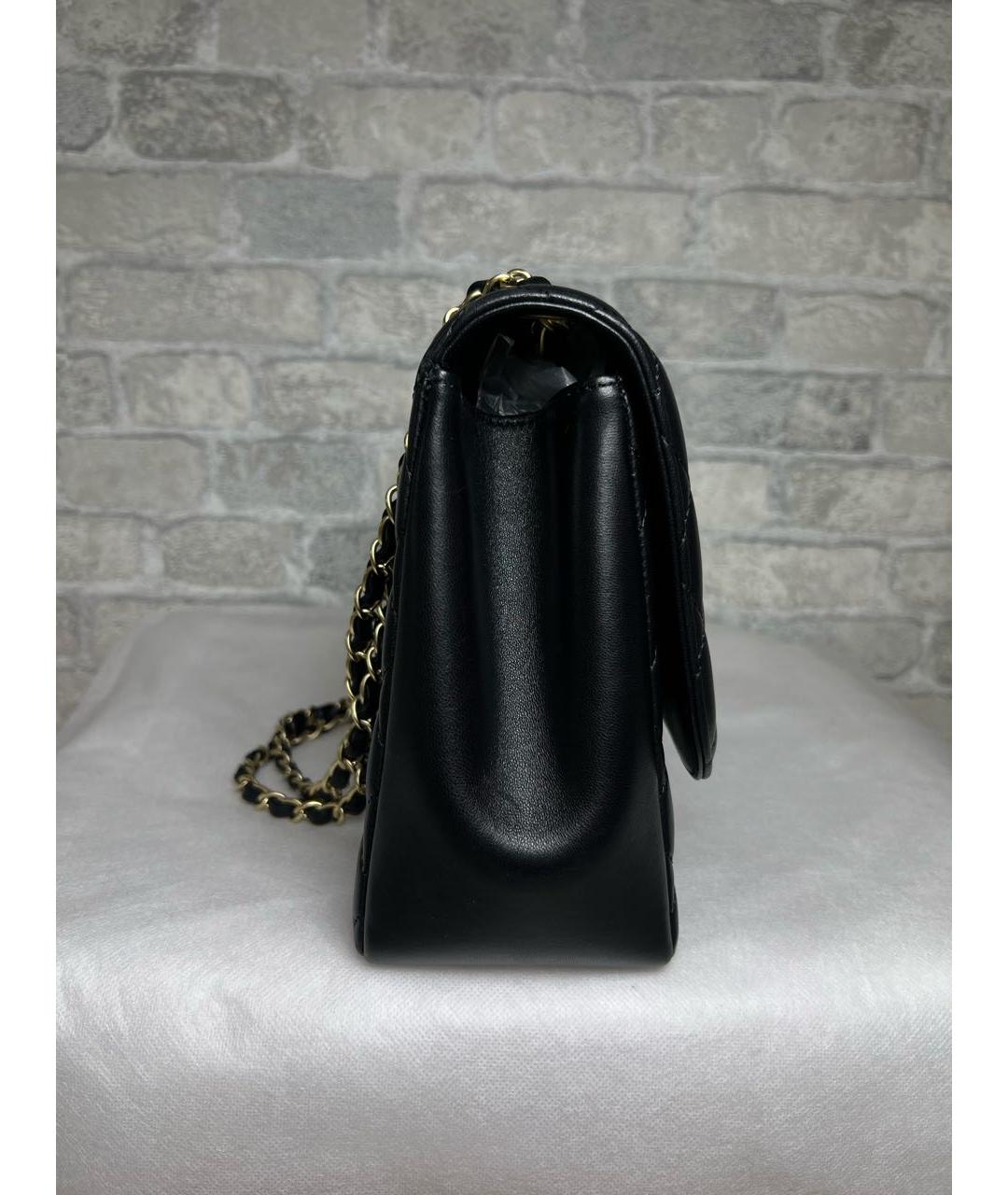 CHANEL Черная сумка через плечо, фото 6