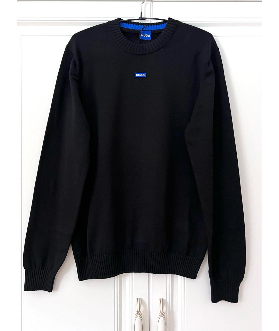 HUGO Черный хлопковый спортивный костюм, фото 3