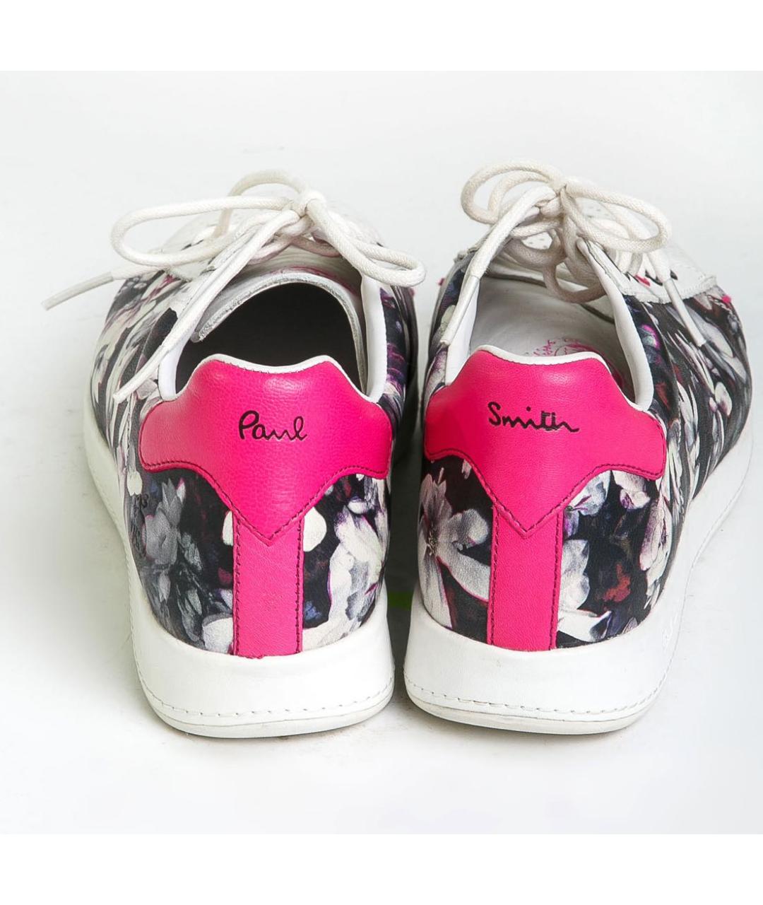PAUL SMITH Мульти кожаные кеды, фото 3