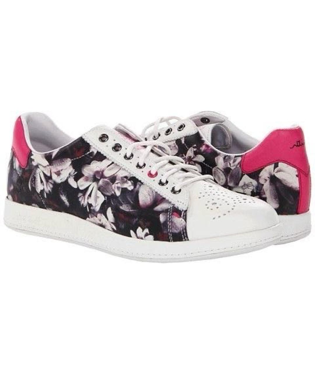 PAUL SMITH Мульти кожаные кеды, фото 9