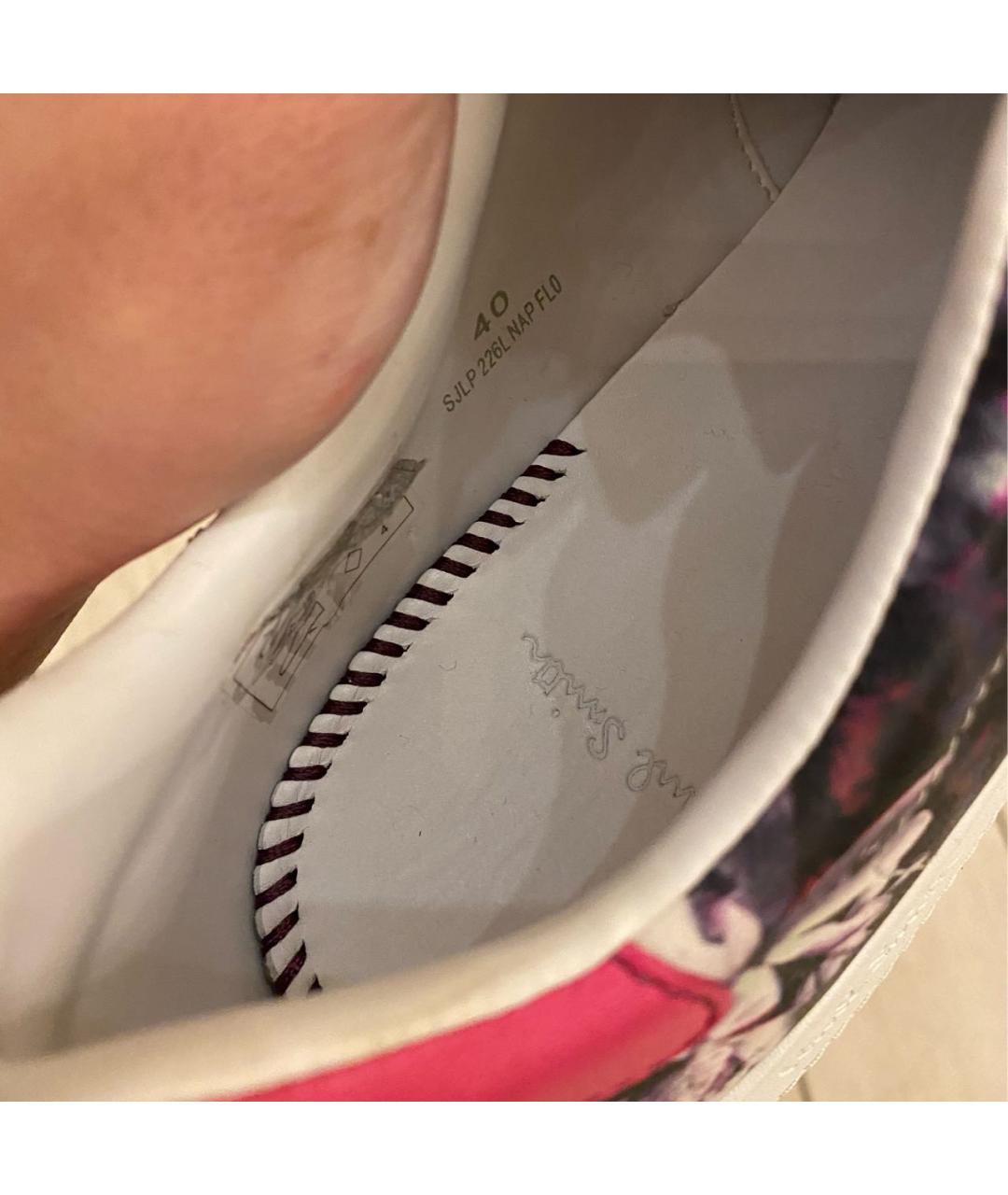 PAUL SMITH Мульти кожаные кеды, фото 8