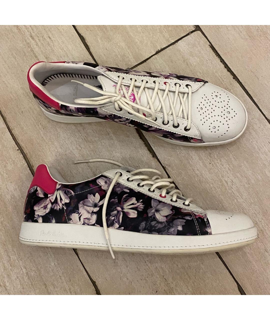 PAUL SMITH Мульти кожаные кеды, фото 6