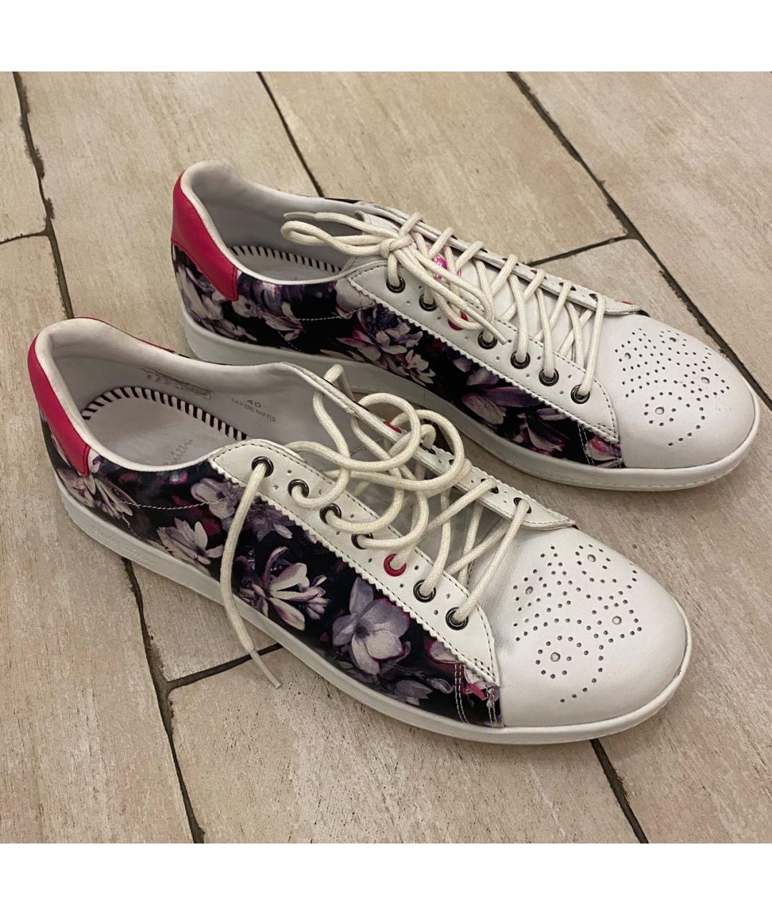 PAUL SMITH Мульти кожаные кеды, фото 5