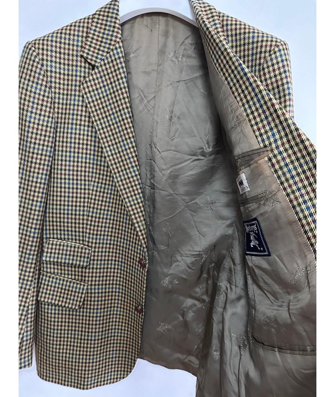 BURBERRY Мульти кашемировый пиджак, фото 3