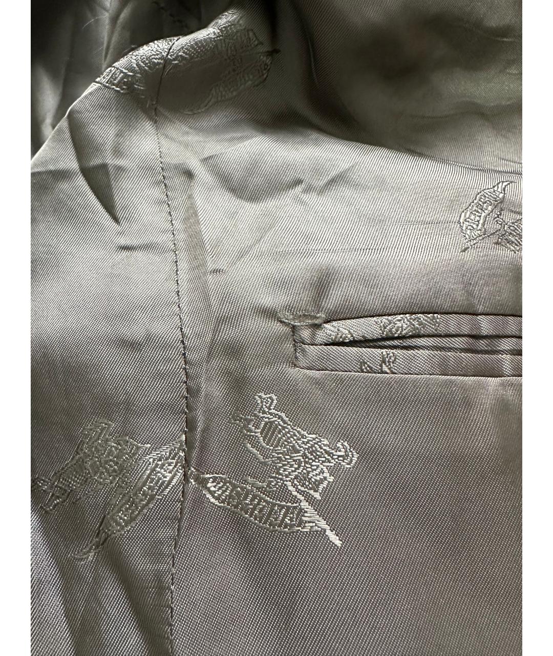 BURBERRY Мульти кашемировый пиджак, фото 9