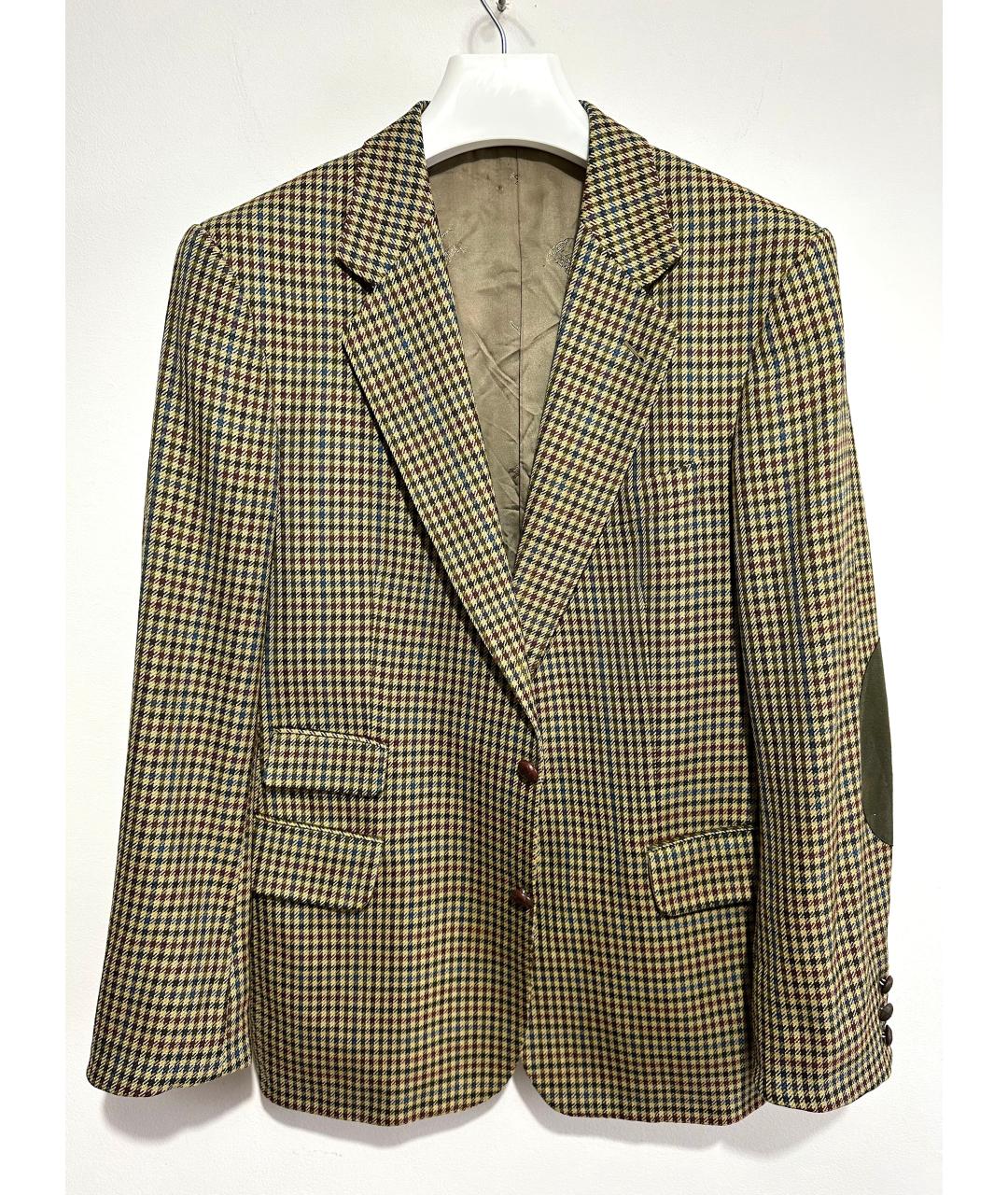 BURBERRY Мульти кашемировый пиджак, фото 6