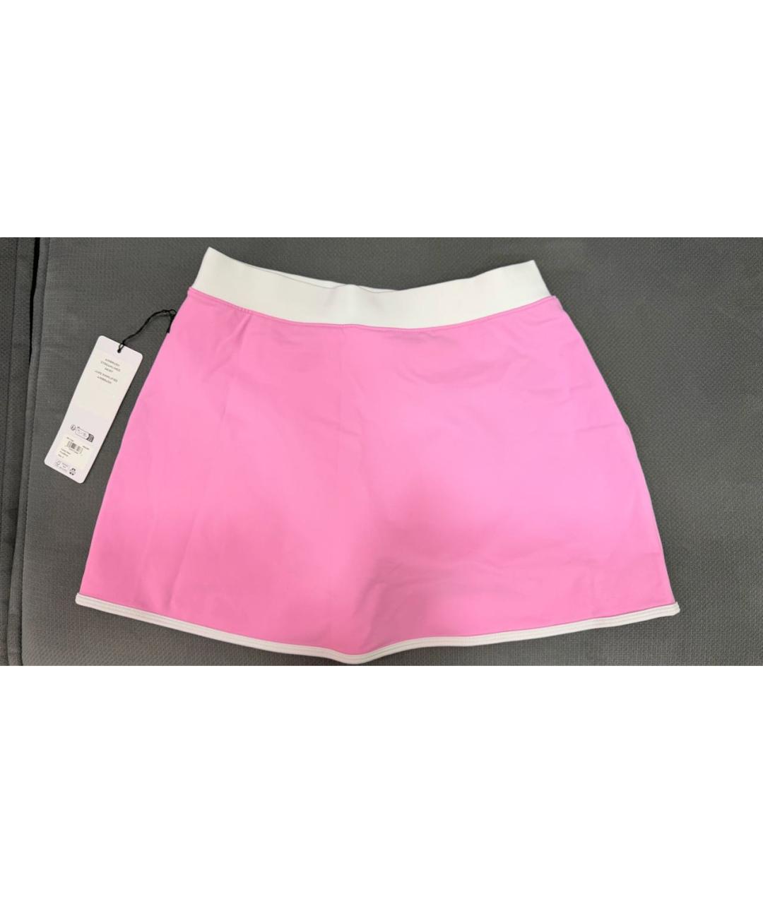 ALO YOGA Розовые полиэстеровые спортивные брюки и шорты, фото 2