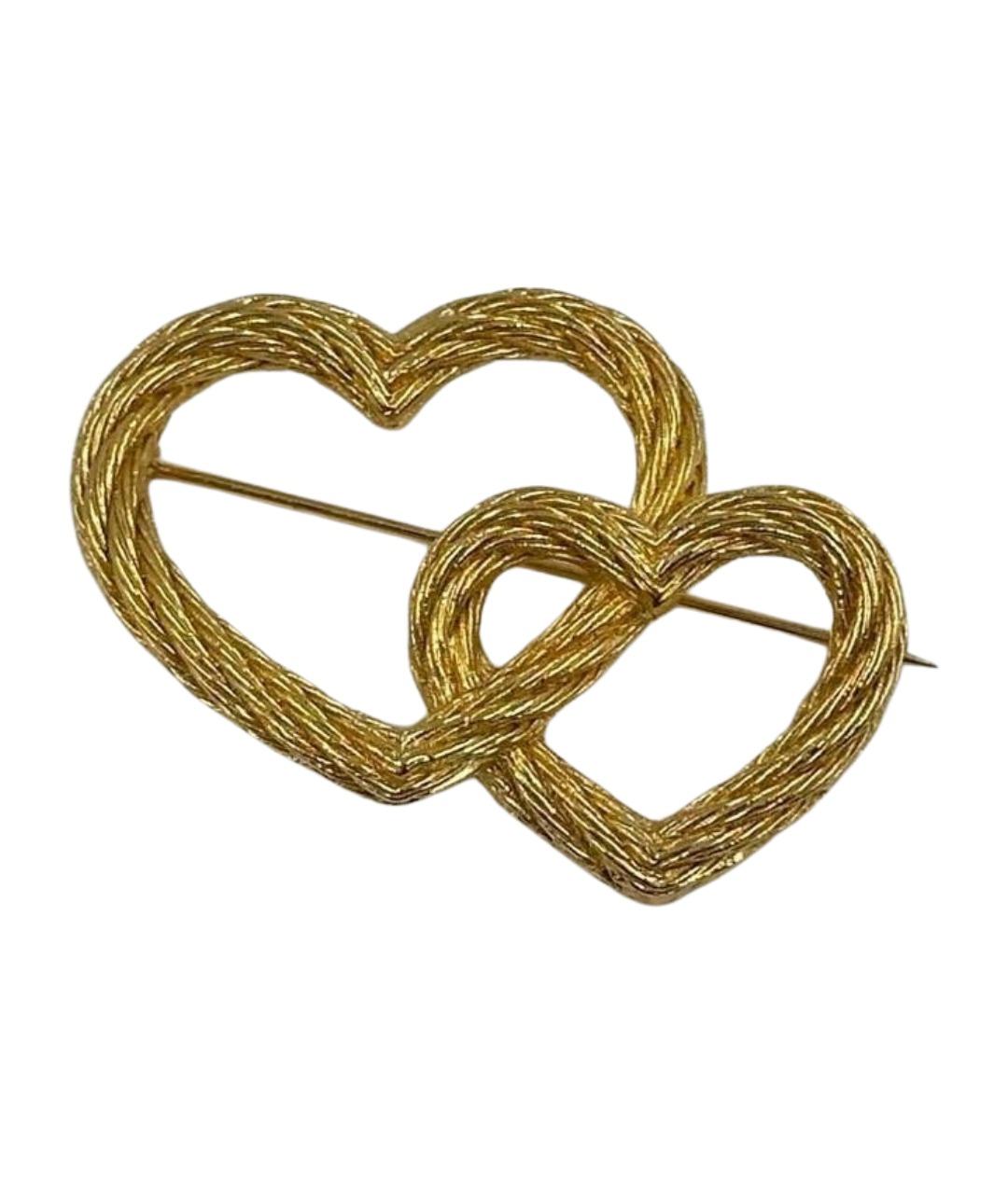 CHRISTIAN DIOR Золотая позолоченная булавка / брошь, фото 1