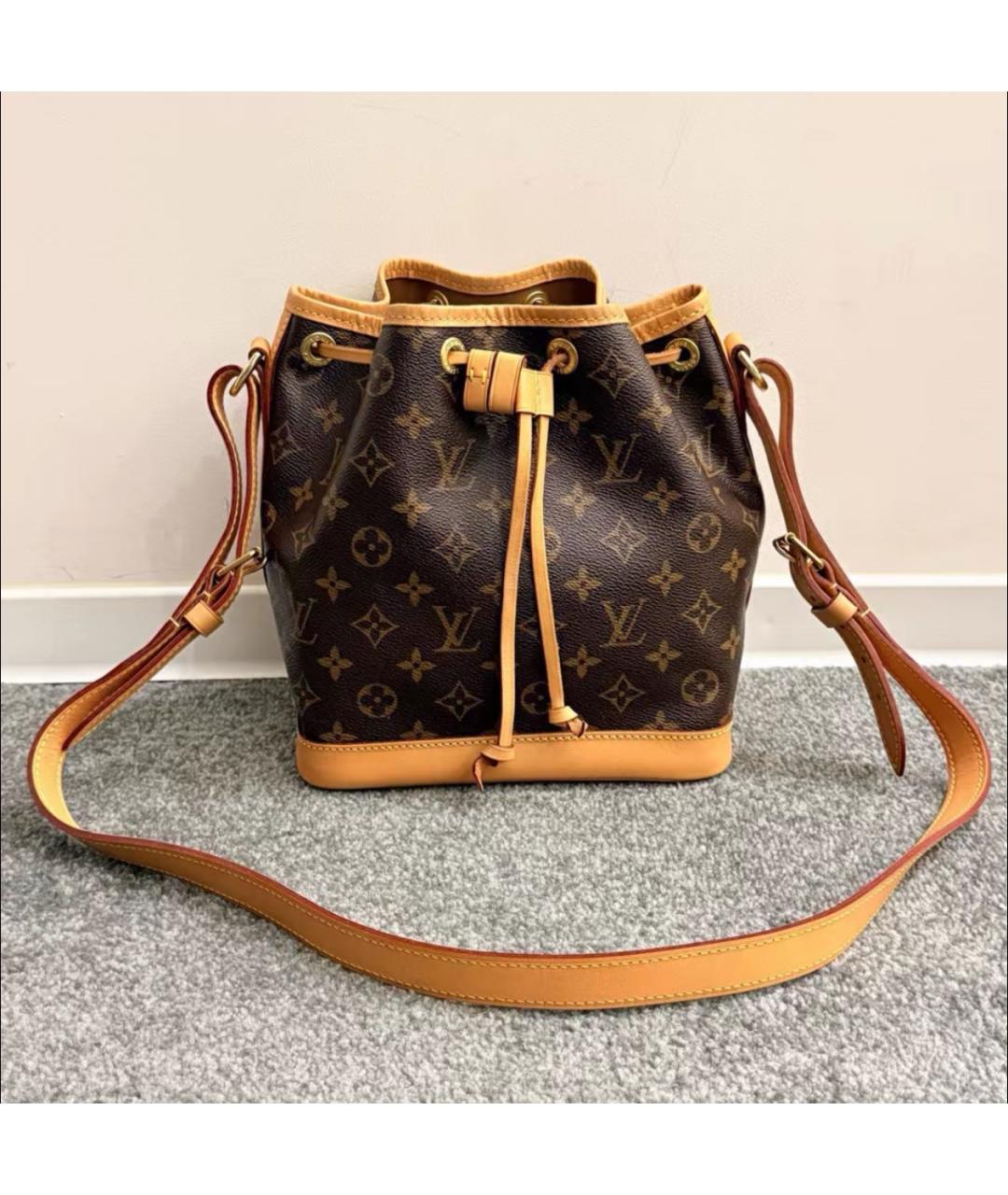 LOUIS VUITTON Коричневая сумка через плечо, фото 4