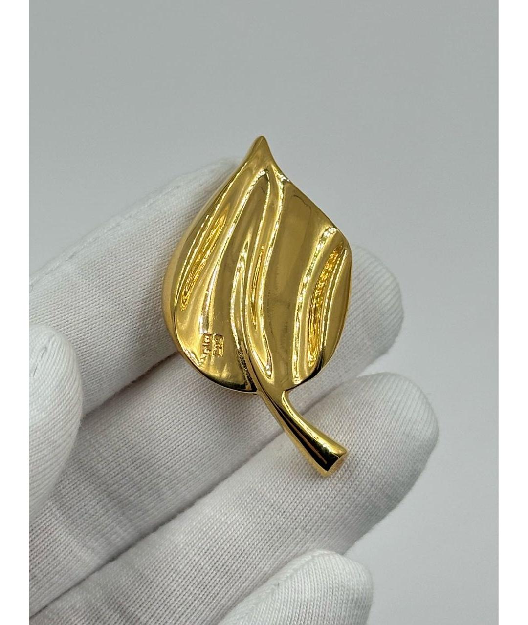 GIVENCHY Золотая позолоченная булавка / брошь, фото 2
