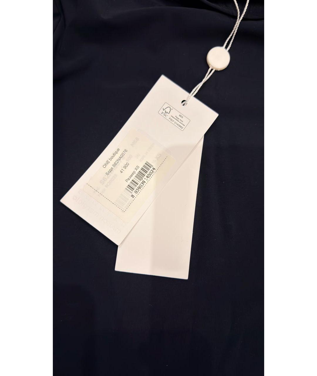 MAISON MARGIELA Черная полиамидовая водолазка, фото 4