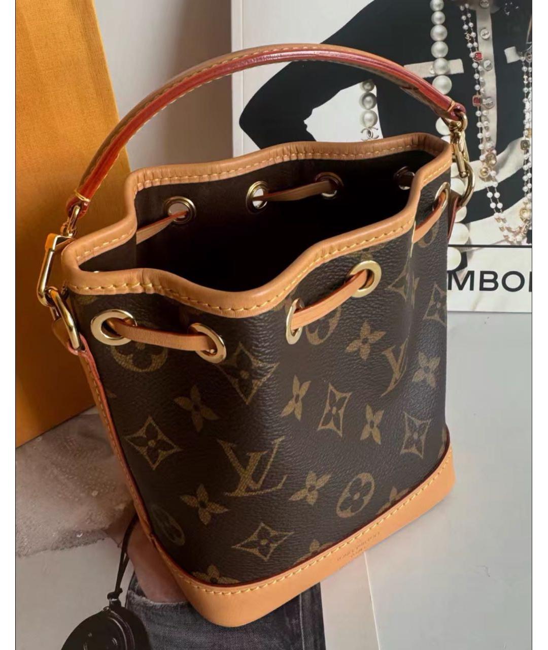 LOUIS VUITTON Кожаная сумка тоут, фото 4