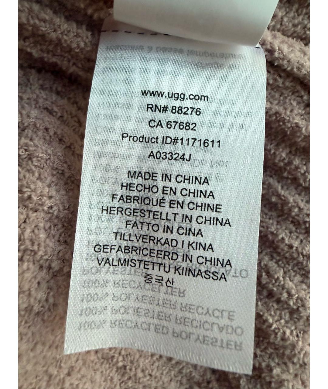 UGG AUSTRALIA Бежевое полиэстеровое повседневное платье, фото 6