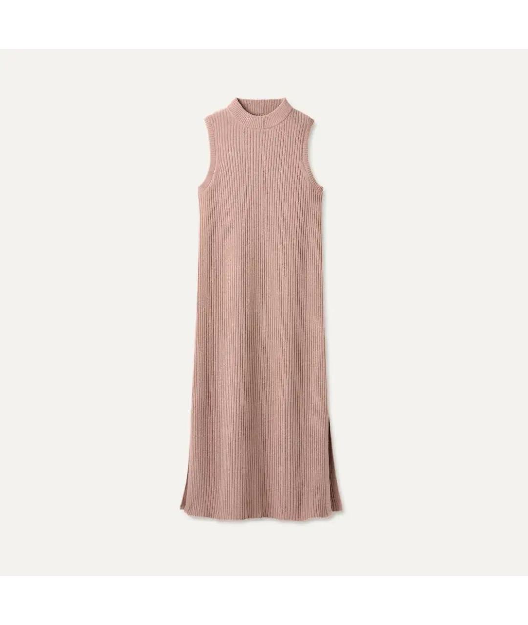 UGG AUSTRALIA Бежевое полиэстеровое повседневное платье, фото 9