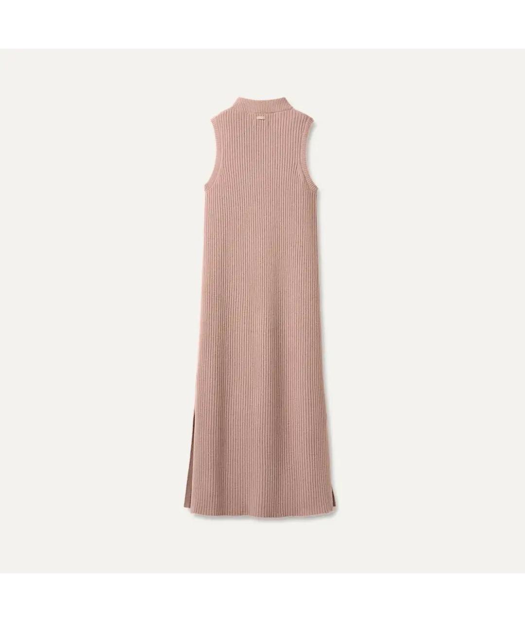 UGG AUSTRALIA Бежевое полиэстеровое повседневное платье, фото 2