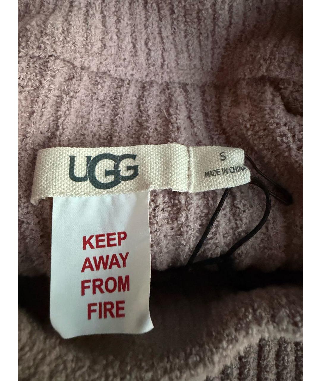 UGG AUSTRALIA Бежевое полиэстеровое повседневное платье, фото 3