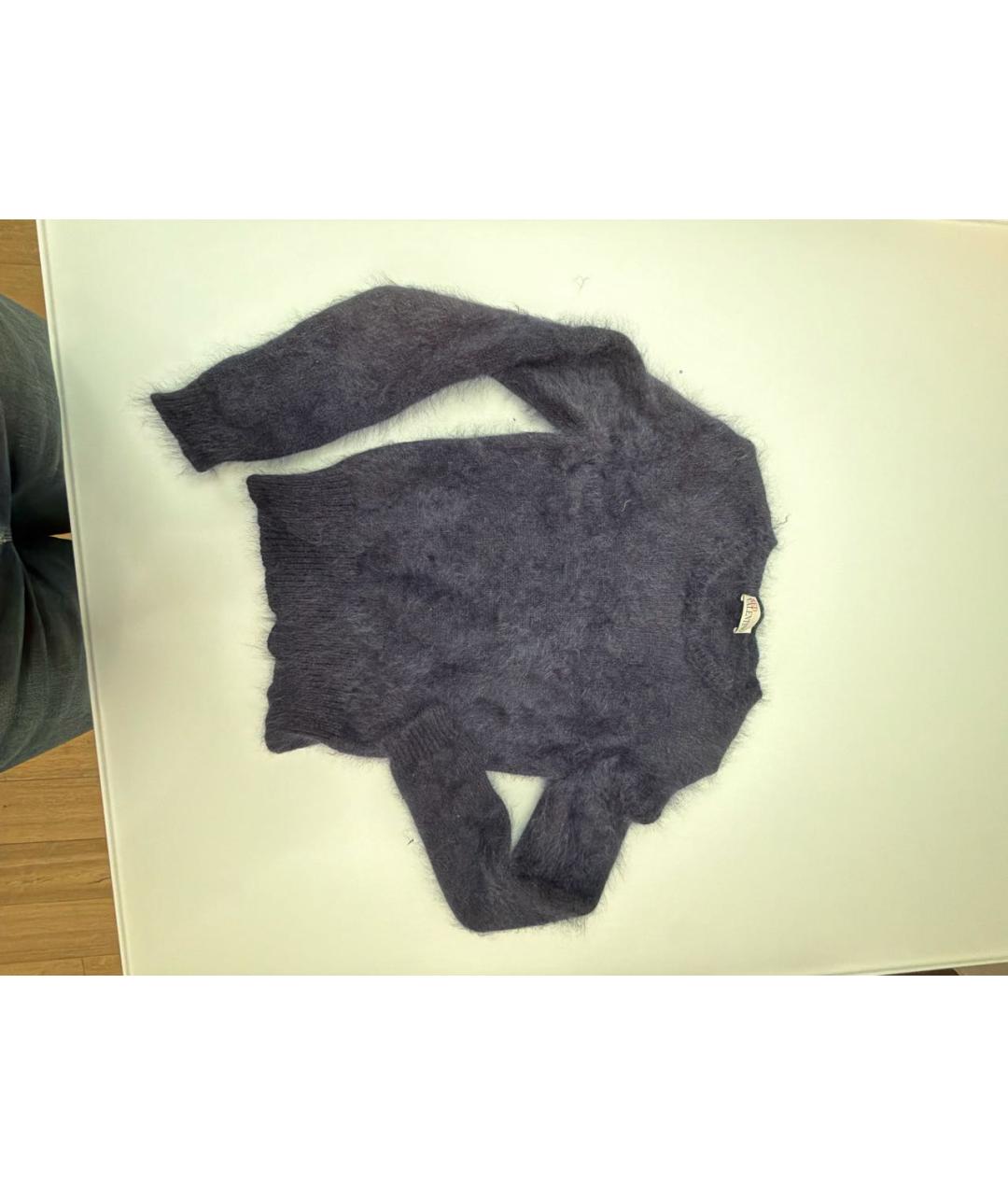 VALENTINO Черный полиамидовый джемпер / свитер, фото 5