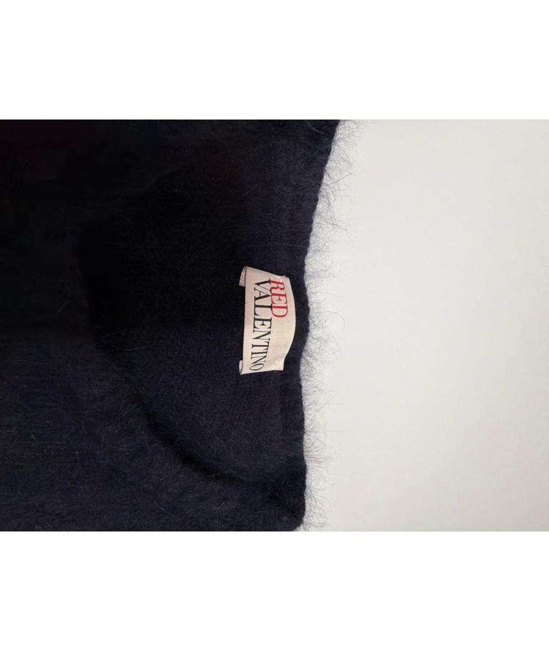 VALENTINO Черный полиамидовый джемпер / свитер, фото 4