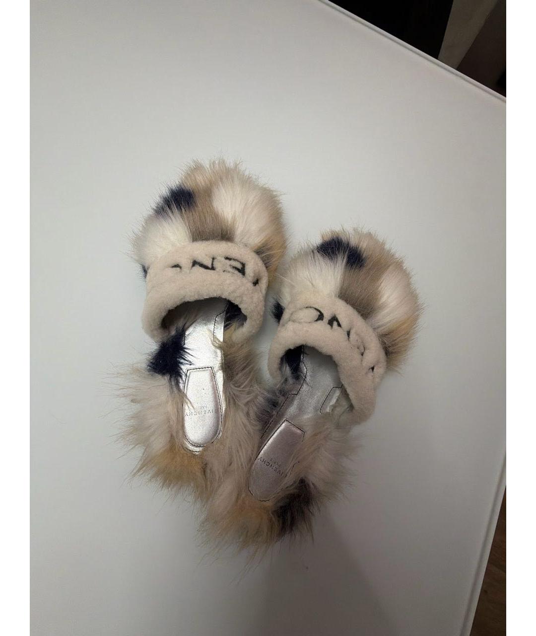 GIVENCHY Бежевые мюли, фото 3