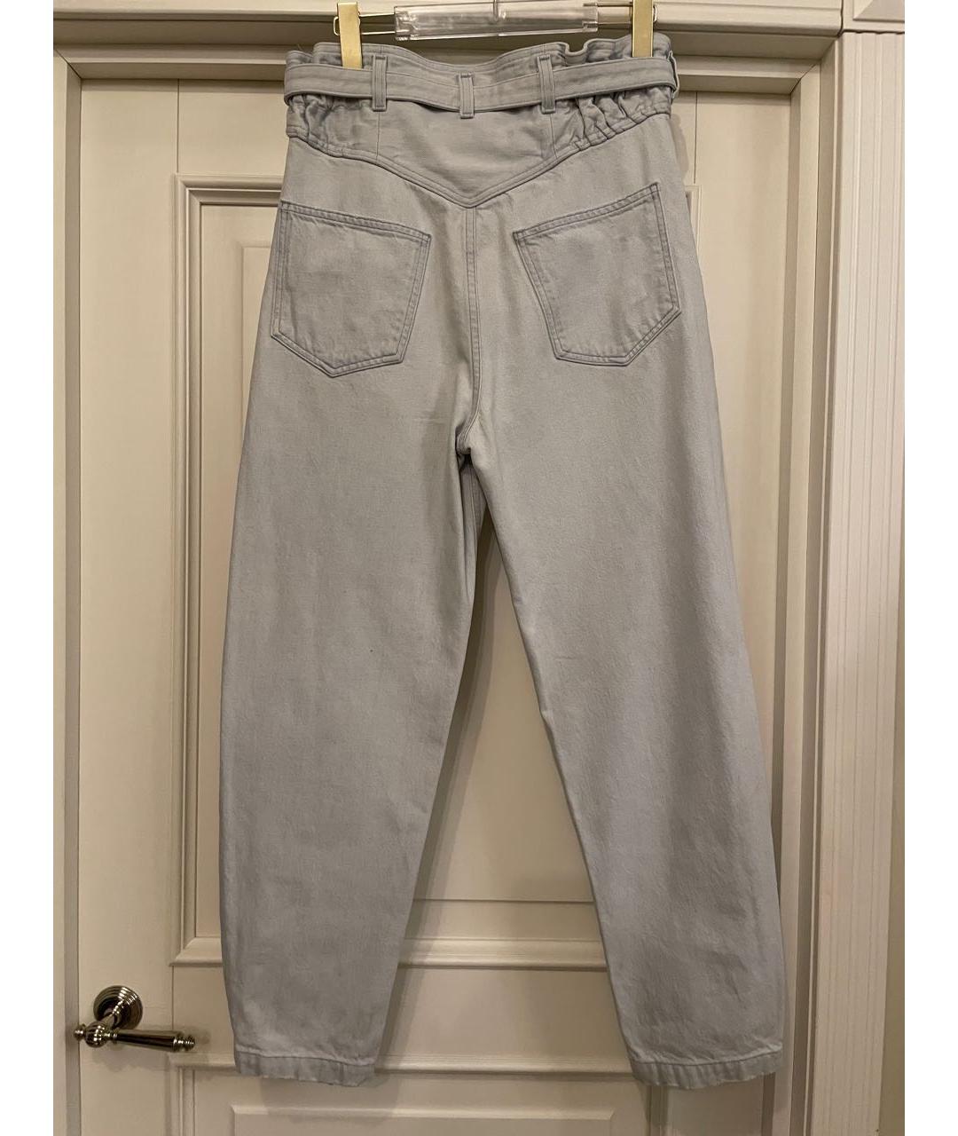 AGOLDE Серые хлопковые прямые джинсы, фото 2