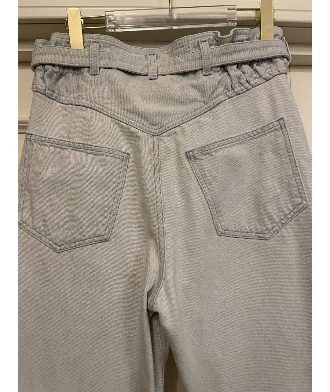 AGOLDE Серые хлопковые прямые джинсы, фото 5