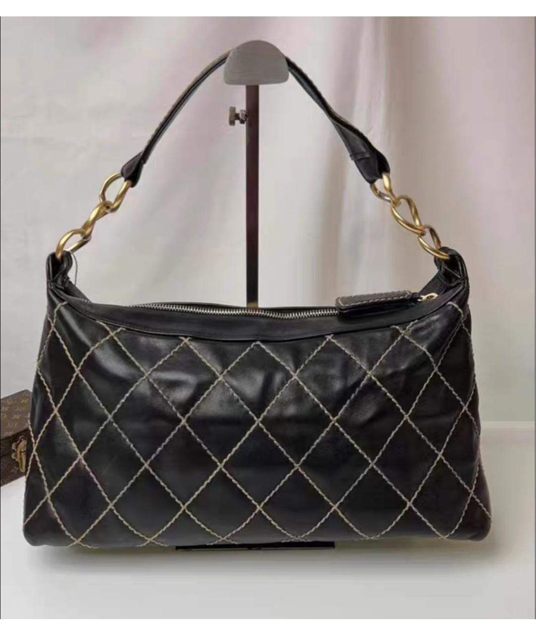 CHANEL Кожаная сумка через плечо, фото 2