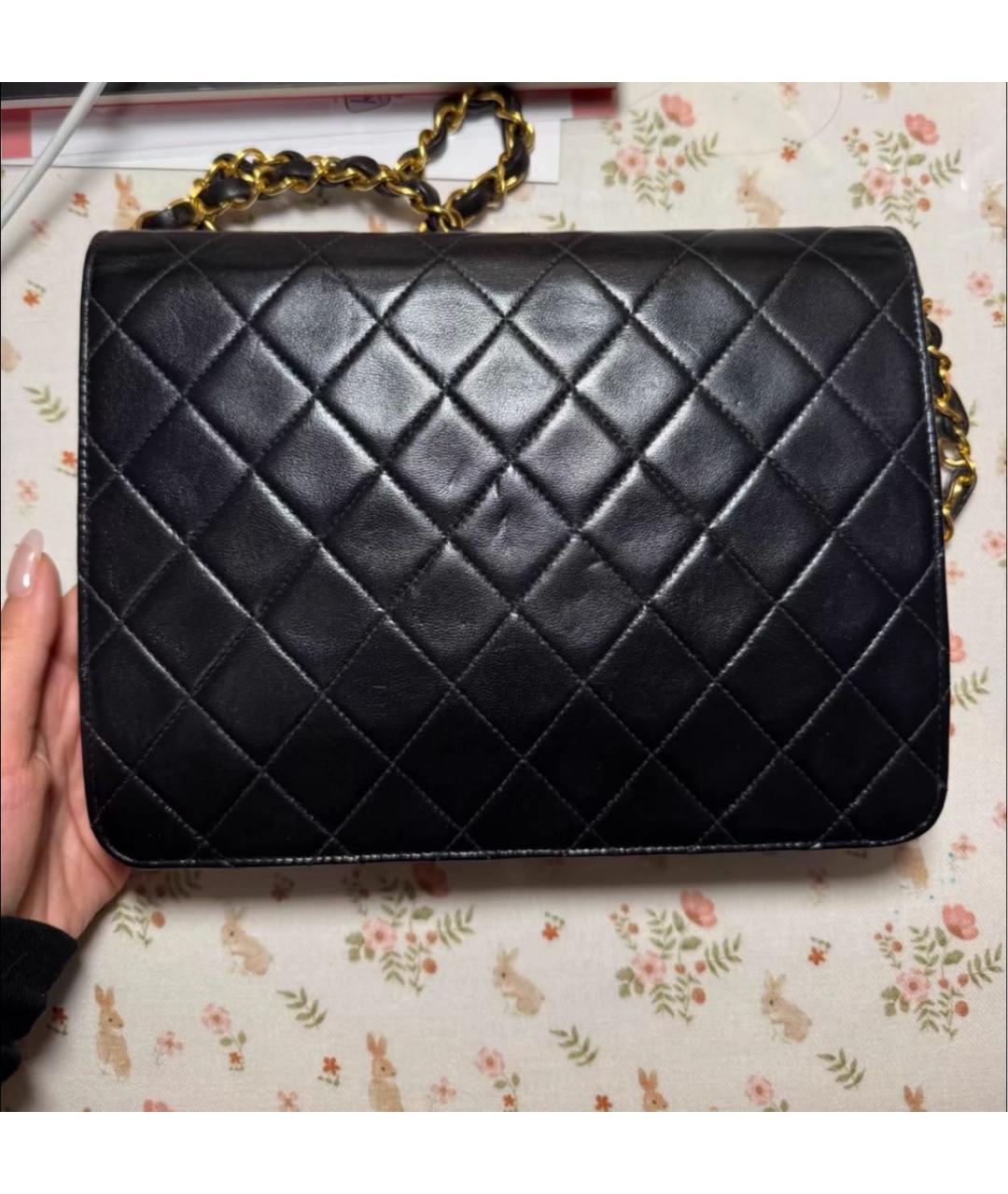 CHANEL Кожаная сумка через плечо, фото 3