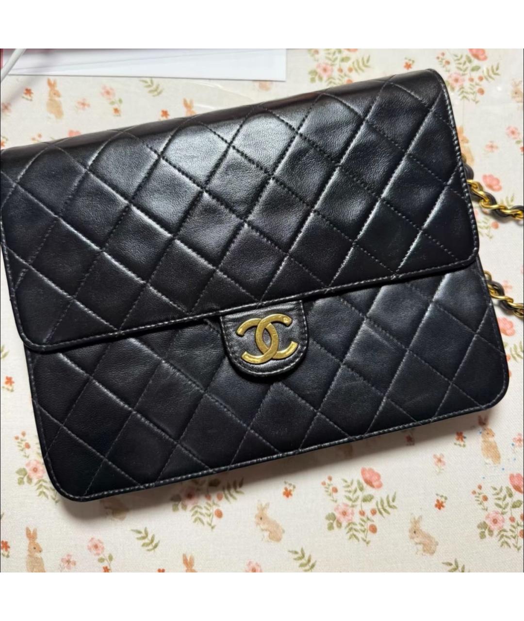 CHANEL Кожаная сумка через плечо, фото 2