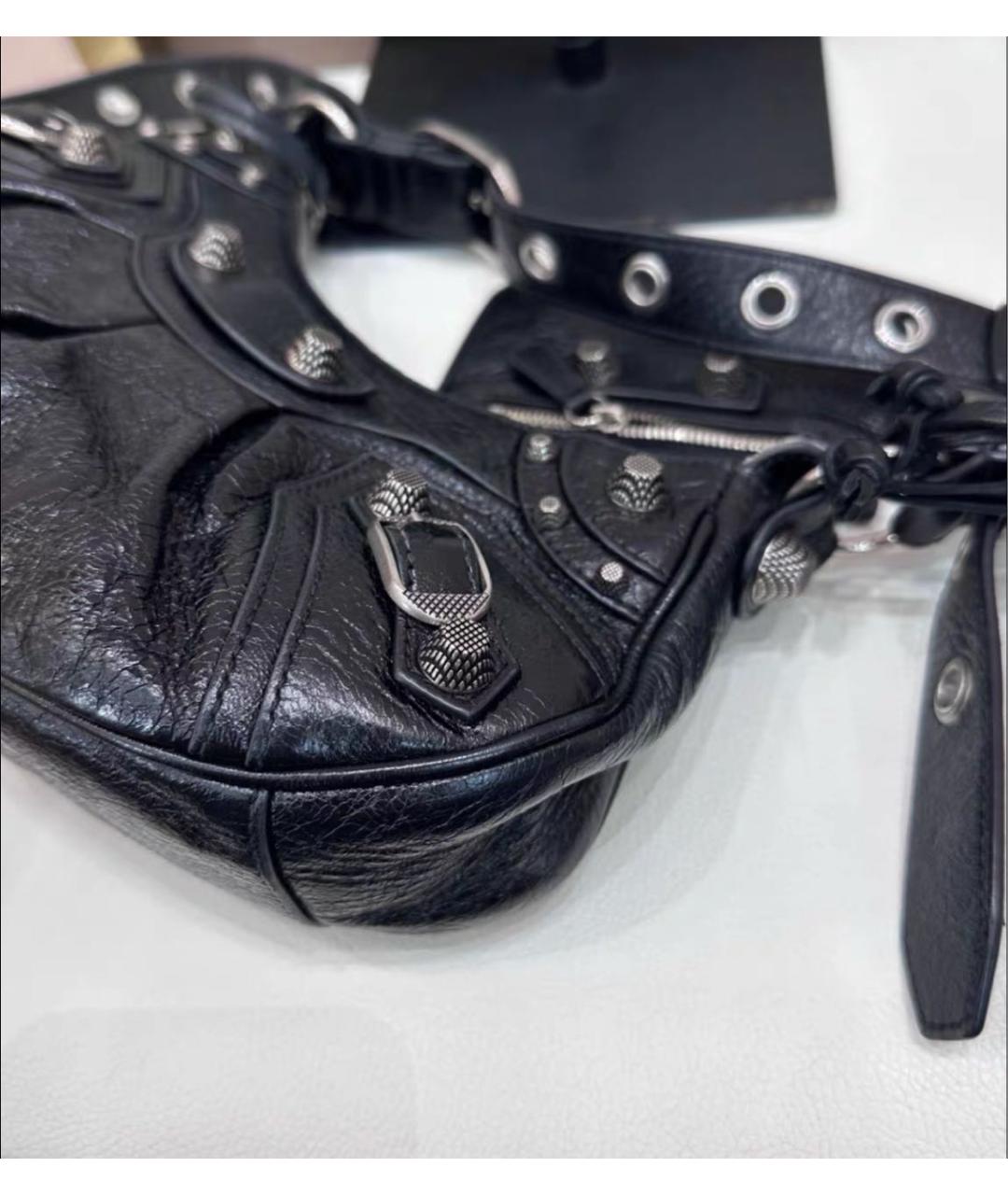 BALENCIAGA Кожаная сумка через плечо, фото 4